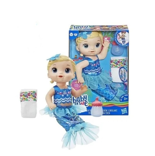 BABY ALIVE MI LINDA SIRENA COLOR AZUL