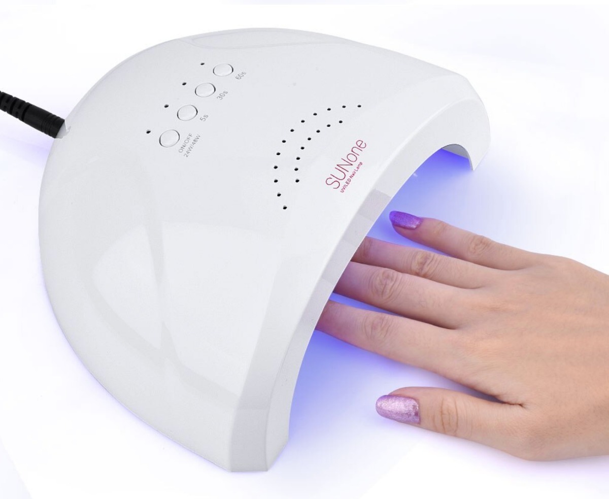  Lampara Led/ Uv Sun-one 24w/48w Para Uñas Manicure 