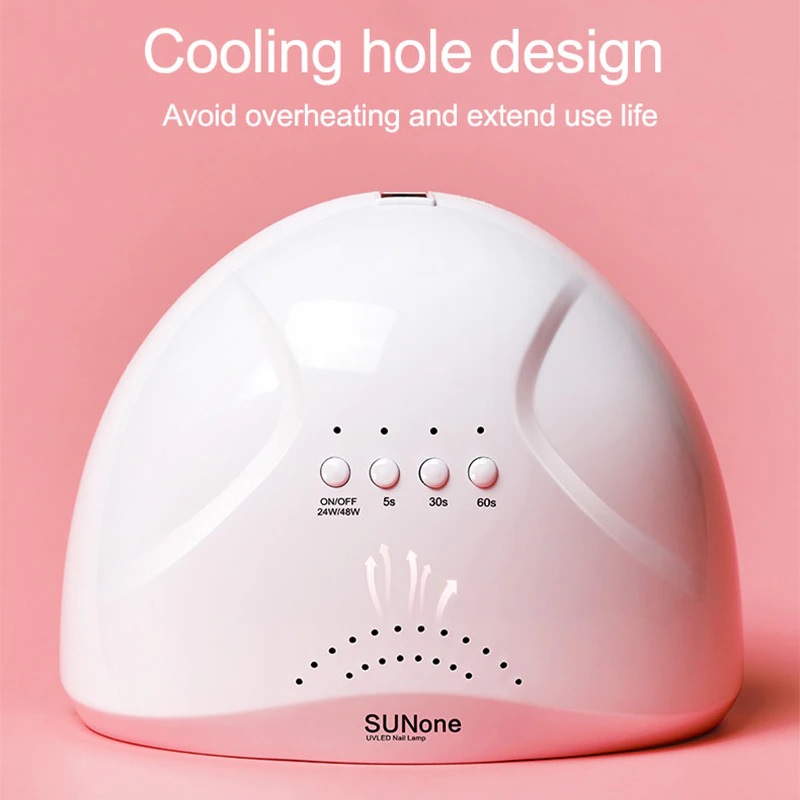 Lampara Led/ Uv Sun-one 24w/48w Para Uñas Manicure