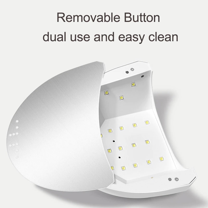  Lampara Led/ Uv Sun-one 24w/48w Para Uñas Manicure 