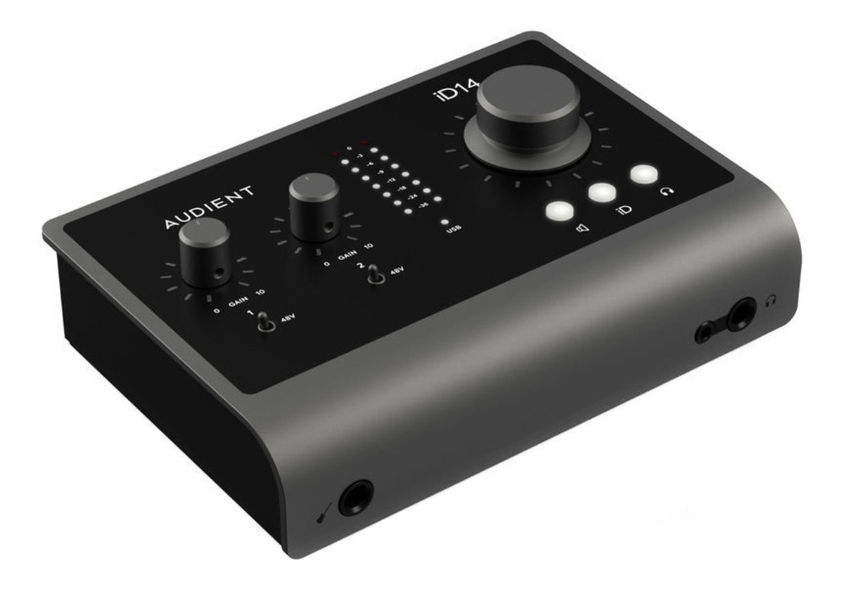 Interfaz De Audio Usb De 2 Entradas, Audient Id14 Mkii