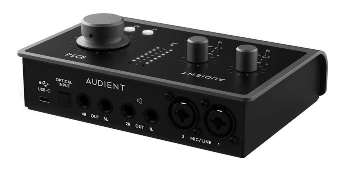 Interfaz De Audio Usb De 2 Entradas, Audient Id14 Mkii