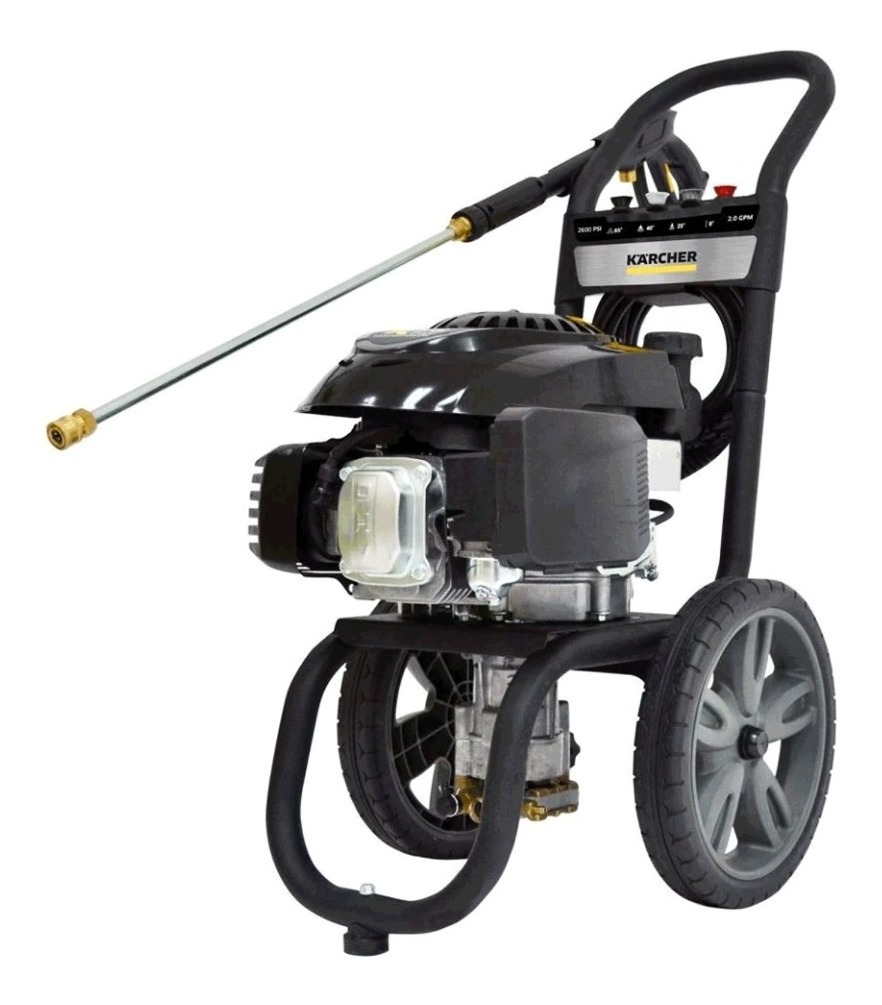 Hidrolavadora de Gasolina Karcher G2600SVC 2500 PSI- Negra
