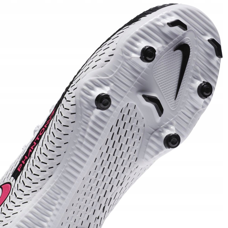 Tacos Nike De Fútbol Phantom GT Academy FG Blanco