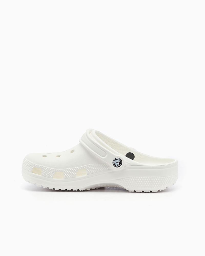 Sandalias Crocs Classic Clog Unisex - Blanco 10001100