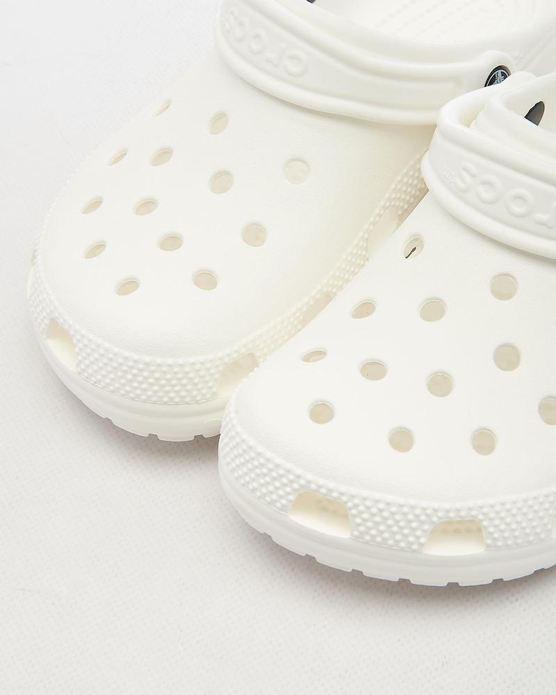 Sandalias Crocs Classic Clog Unisex - Blanco 10001100