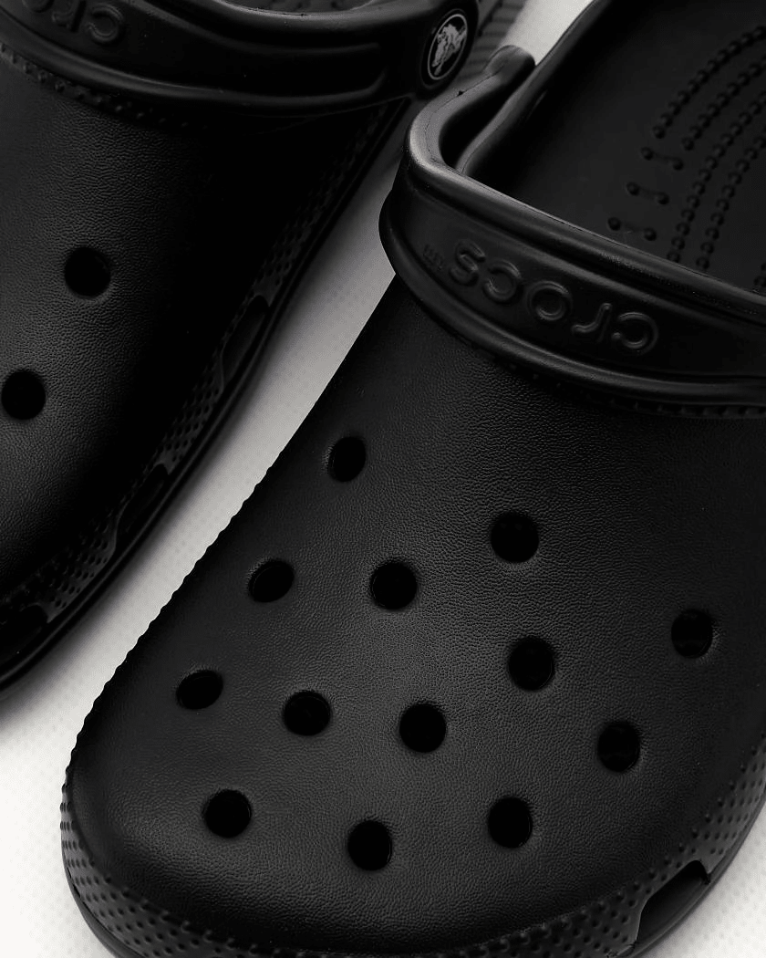 Sandalias Crocs Classic Clog Unisex - Negro 10001001