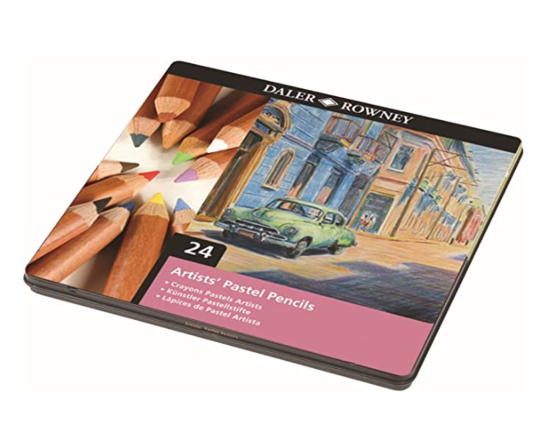 Lápiz Pastel Daler Rowney Estuche 24 Pzs.