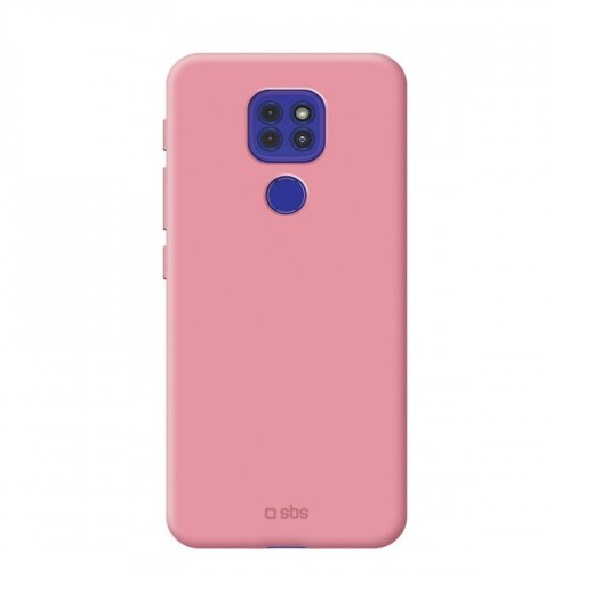 Case Moto G9/G9 Play Rosa Logo Motorola Funda Protector Oc