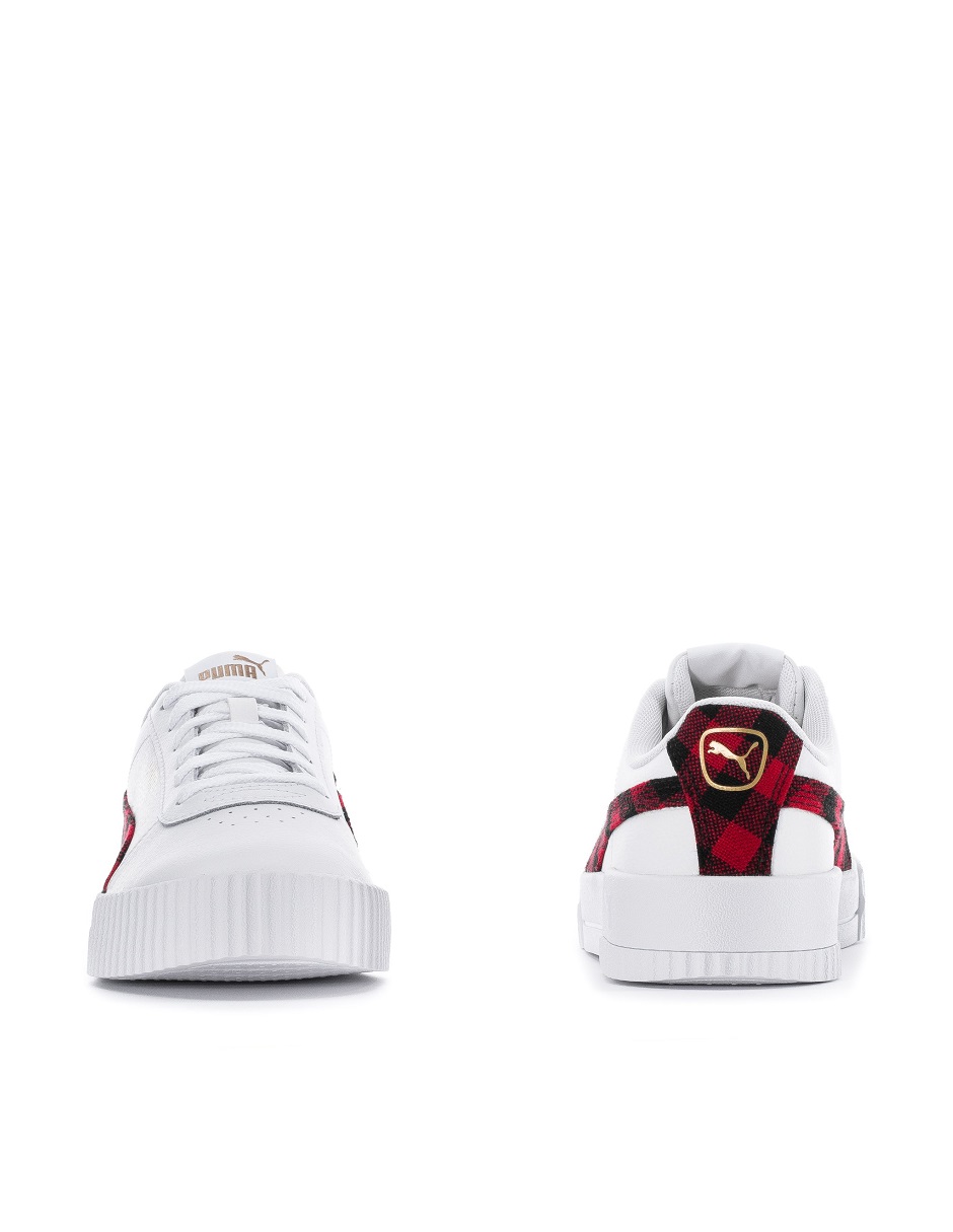 Tenis Puma Carina Winter Plaid Jr Original 384765 01