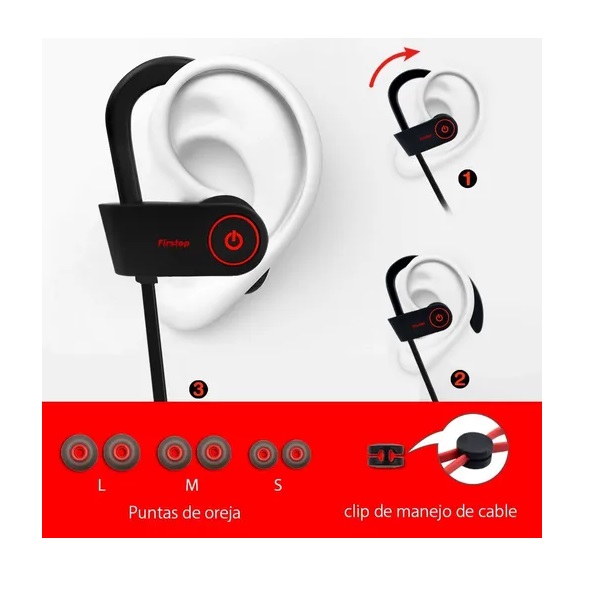 Audífonos Inalámbricos Con Bluetooth Y Micrófono Firstop