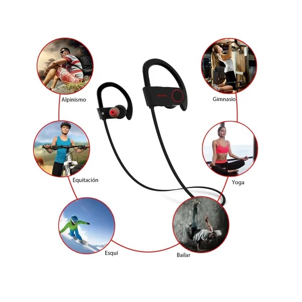 Audífonos Inalámbricos Con Bluetooth Y Micrófono Firstop