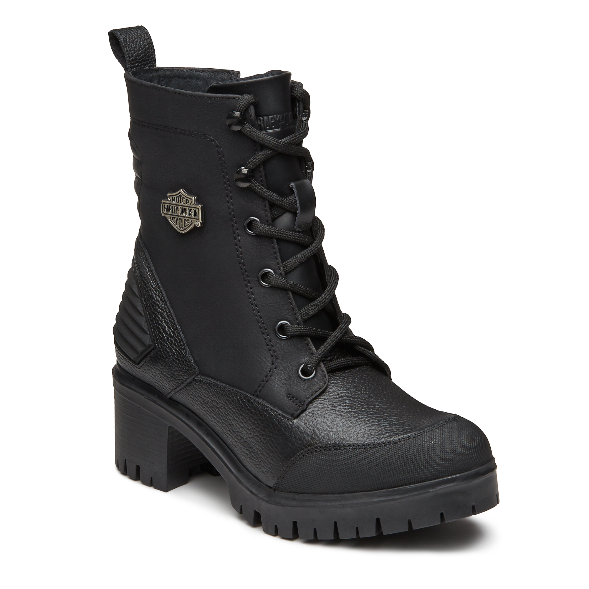 Botines Dama Botas Con Agujetas Y Tacon Botín Tacón Alto Dama 5501