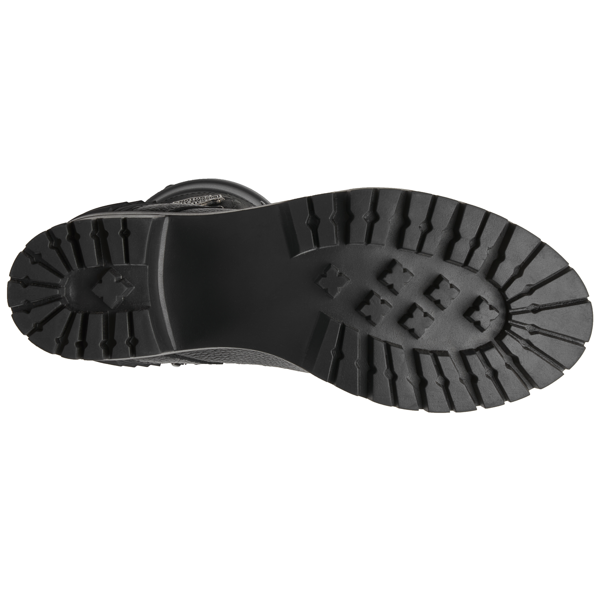 Bota Para Dama Con Agujetas Y Tacón Tipo Riding - Victoria