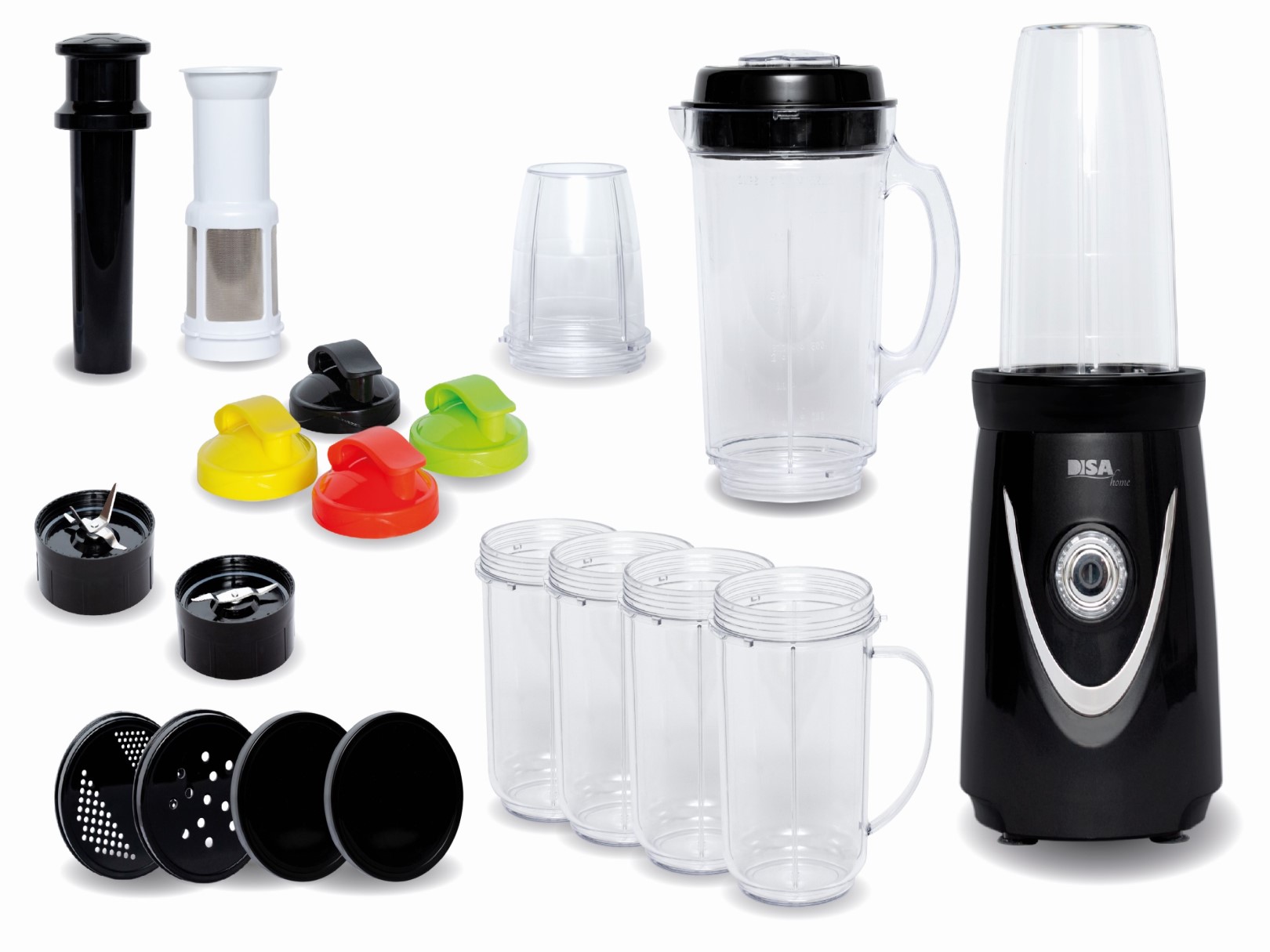 Procesador de Alimentos Multifuncional DISA Home MULTB21N