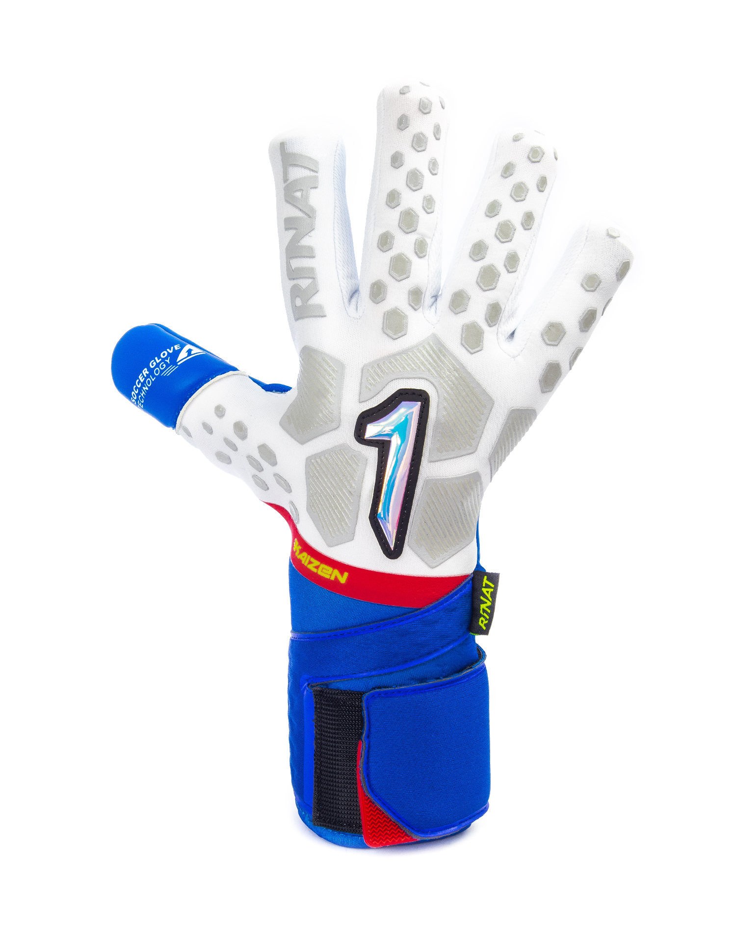 Guantes portero niño Rinat Kaizen Training gris azul