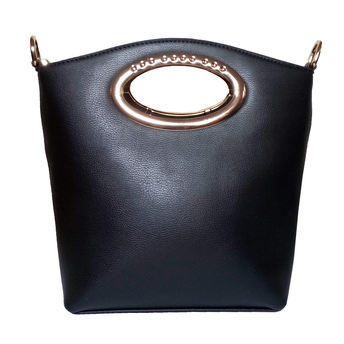 Bolsa tote 2 en 1 con detalle floral bordado Love Trove color negro