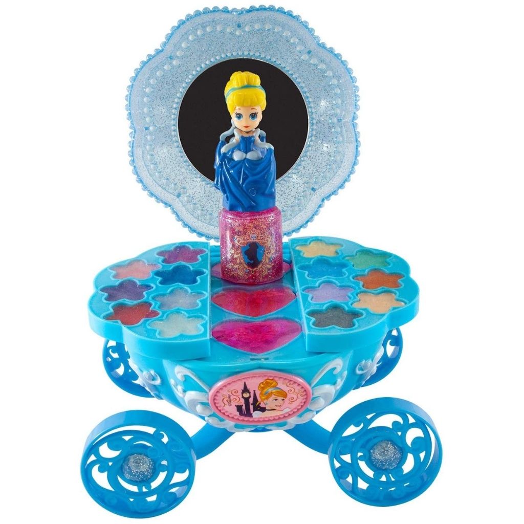 MAQUILLAJE CARRUAJE CALABAZA CON RUEDAS PRINCESA CENICIENTA