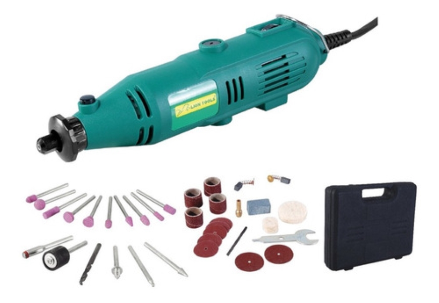Mototool Tipo Dremel 135 W + Accesorios Rectificadora 4143