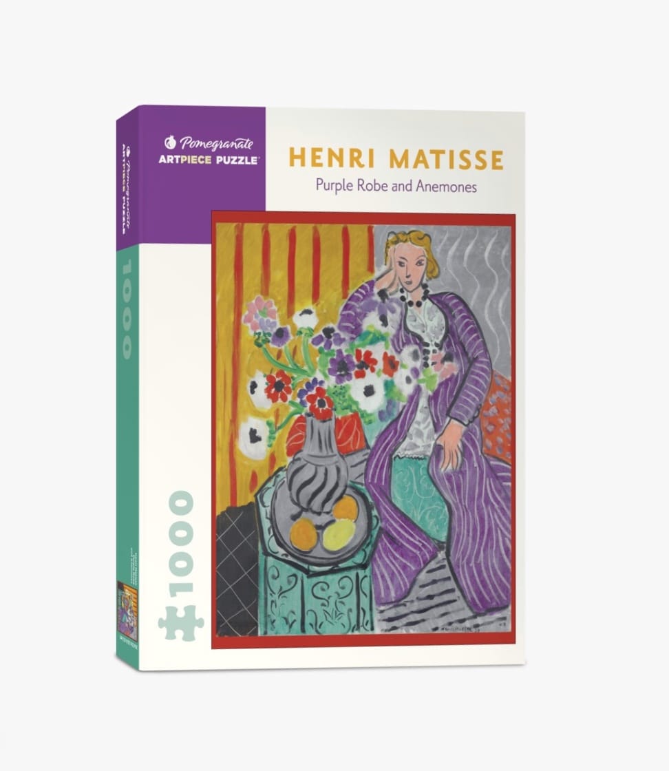 Purple Robe and Anemones - Henri Matisse