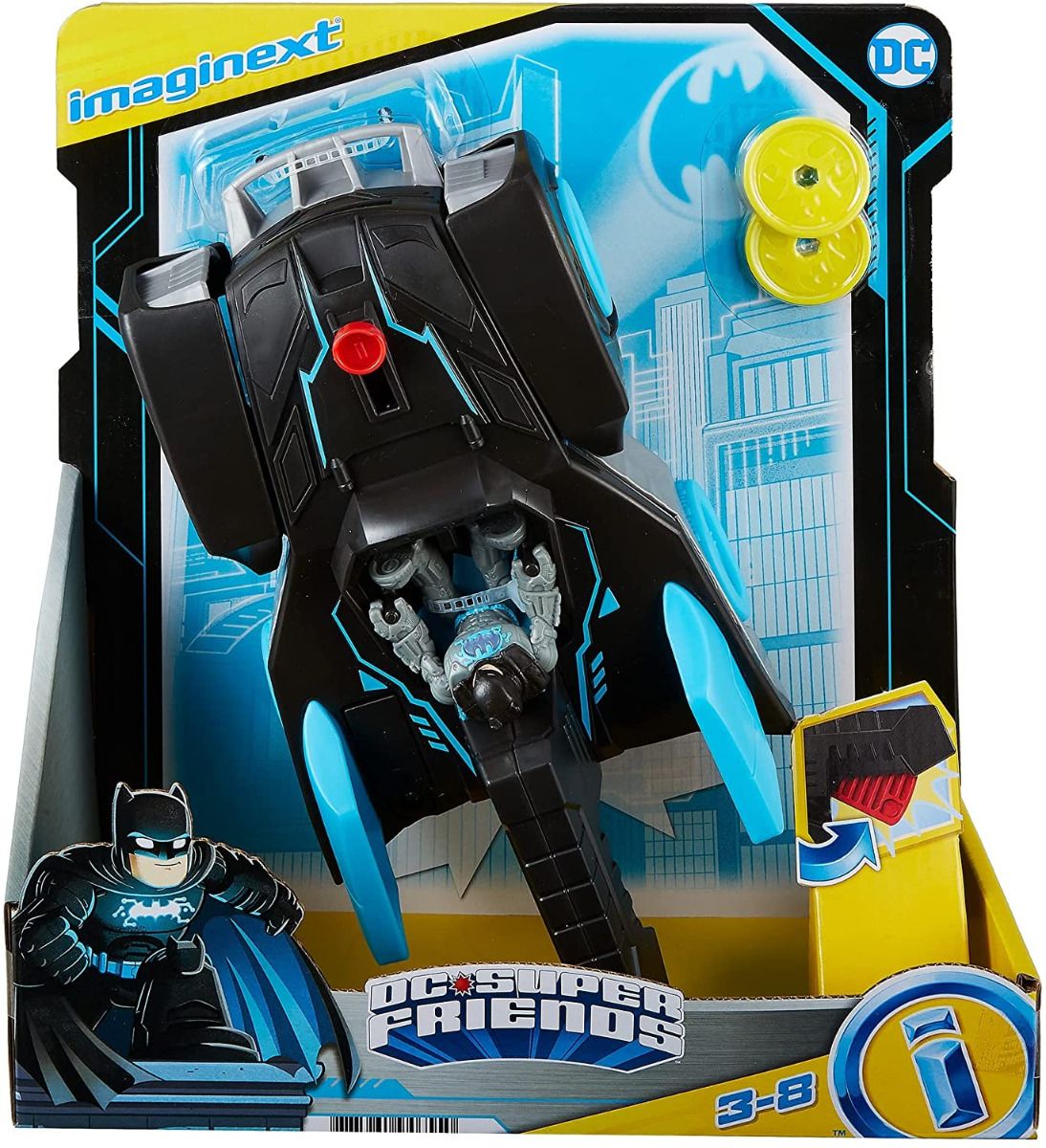Fisher-Price Imaginext DC Super Friends Bat-Tech Batmobile
