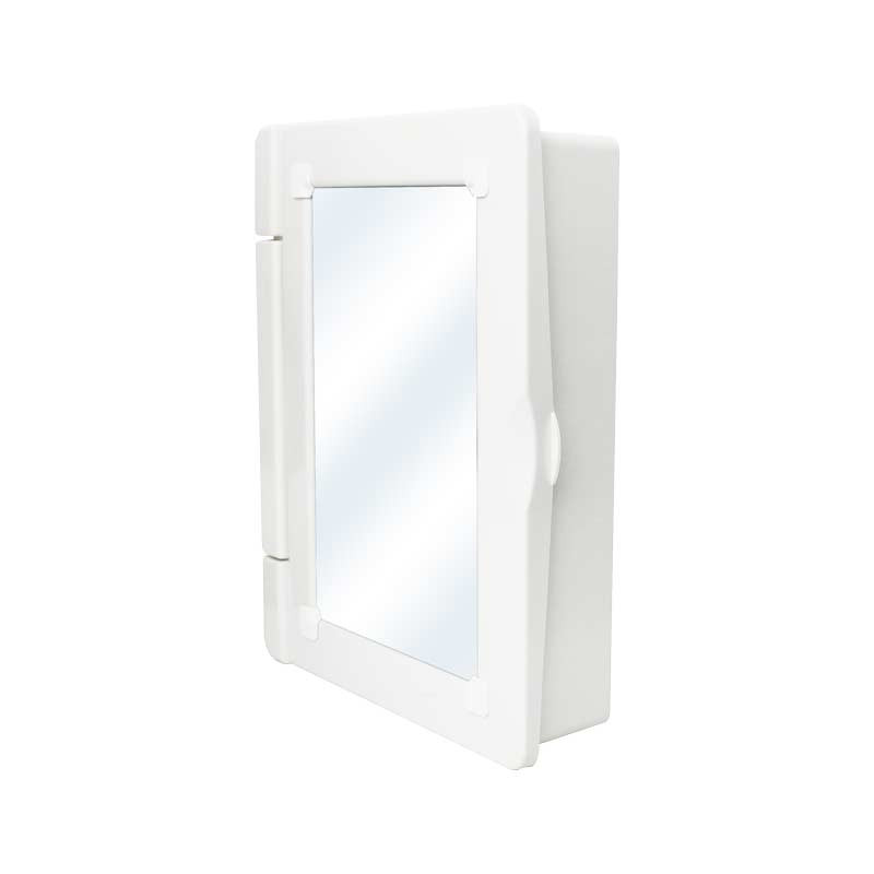 Botiquín Para Baño Blanco Con Espejo 52 x 42 x 12