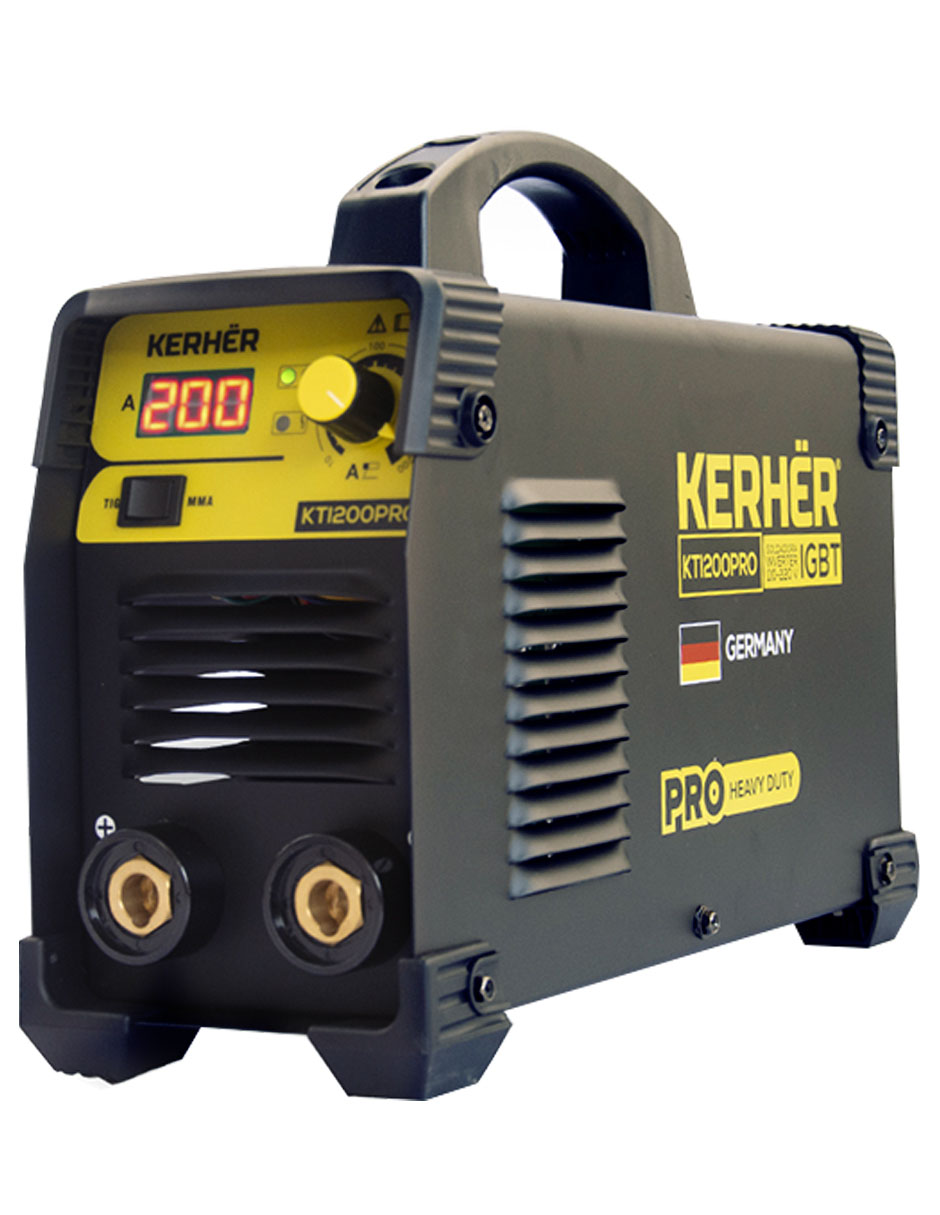 SOLDADORA INVERSORA KERHER KTI200PRO TIG/MMA 200A 110/220V + REGALOS!