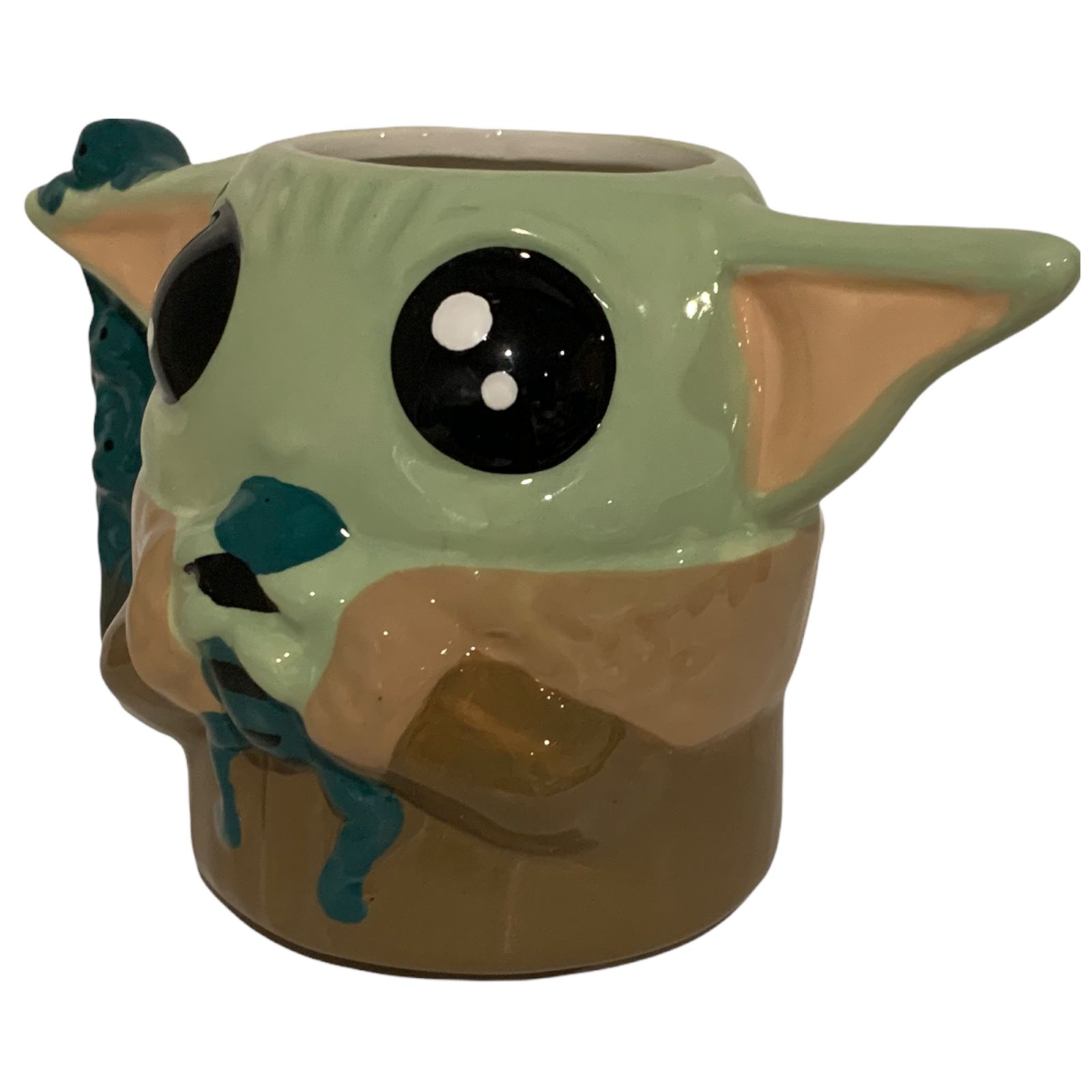 Baby Yoda Taza 3D / Tarro The Child Grogu Star Wars  Ceramica 340 mls
