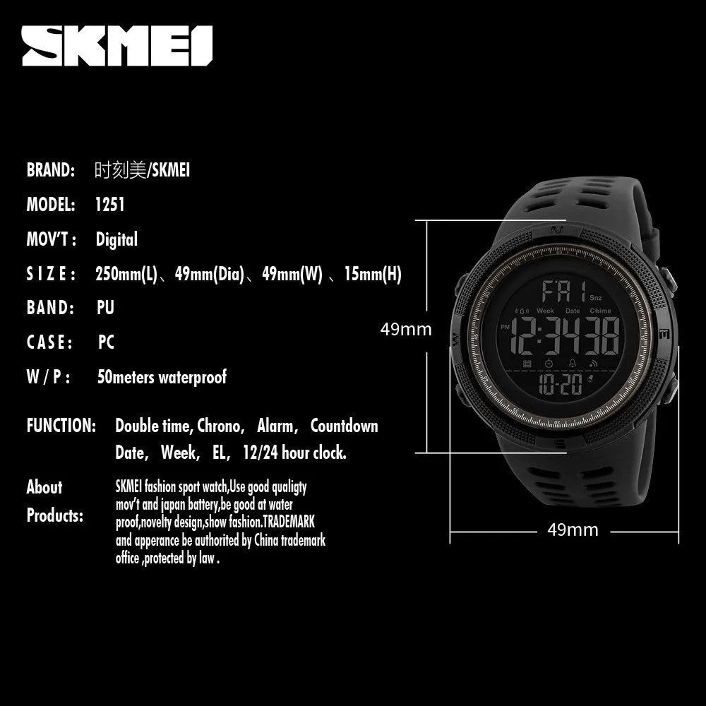 Reloj skmei online 1251