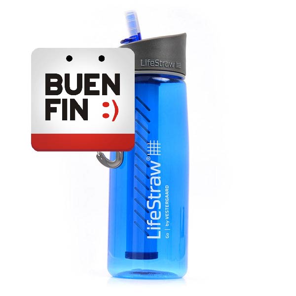 FILTRO PORTATIL CON BOTELLA LIFESTRAW GO