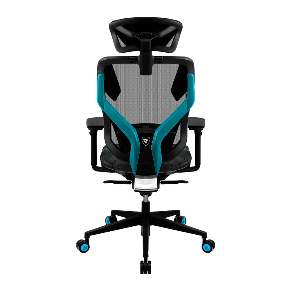 SILLA THUNDER X3 ERGONOMICA YAMA 5 BLACK/CYAN 