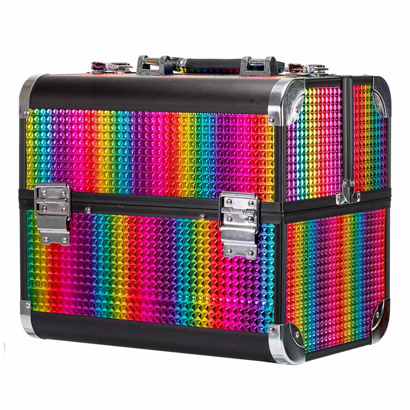 Neceser Cosmetiquera Maleta Arcoiris Organizador Mosaico 695