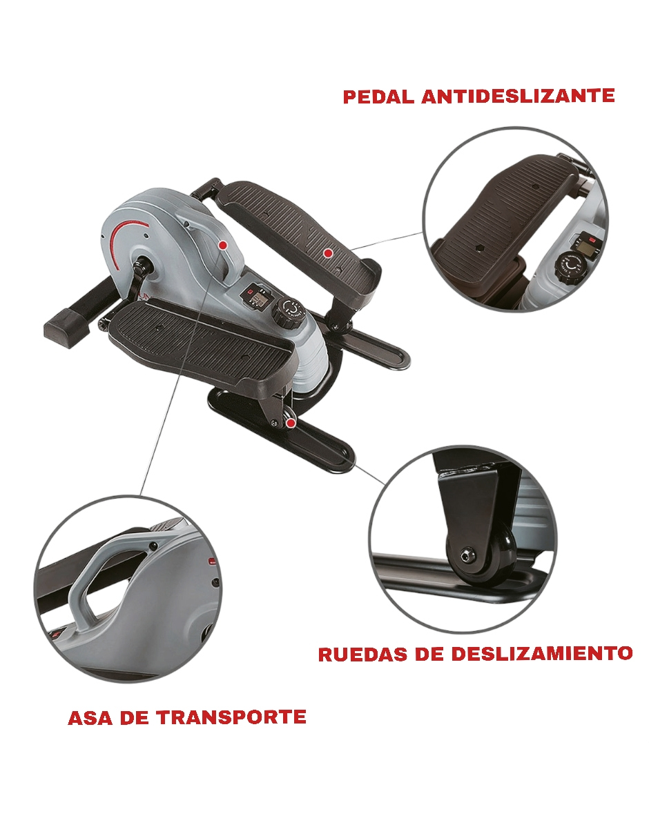 Elíptica de Pie Portátil Sunny Health & Fitness SF-E3908