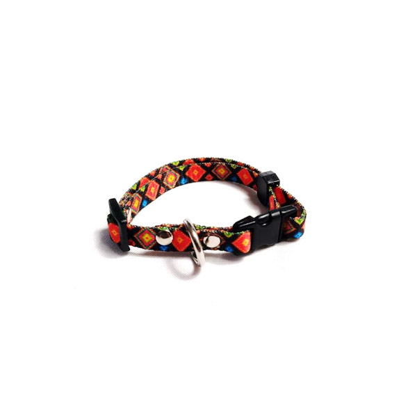 COLLAR XCH PARA GATO, BROCHE PLASTICO AJUSTABLE, PUNKY FASHION PET