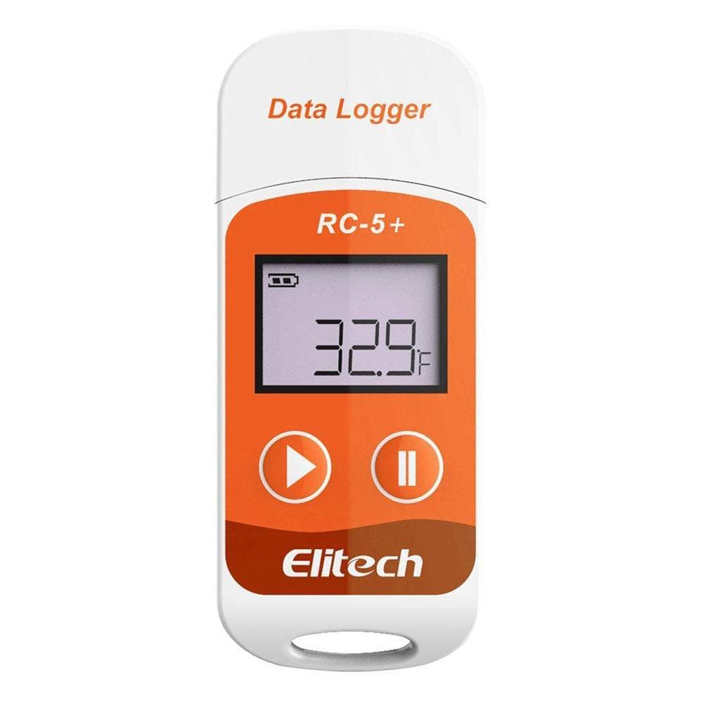 Datalogger De Temperatura Auto PDF Elitech RC-5+