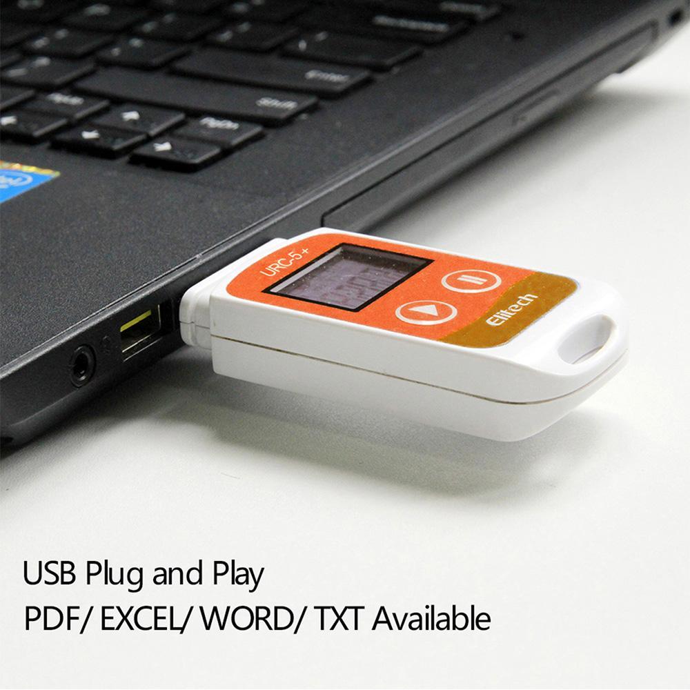 Datalogger De Temperatura Auto PDF Elitech RC-5+