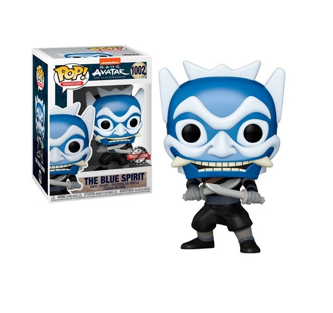 Funko Pop Animation Zuko Espíritu Azul Edición Especial Avatar
