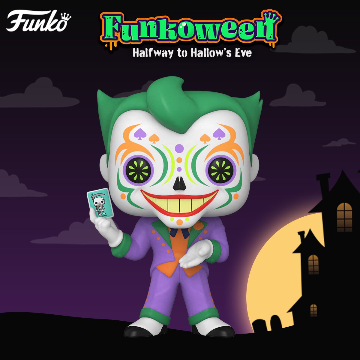 Funko Pop! 414 Día de muertos DC Joker catrina