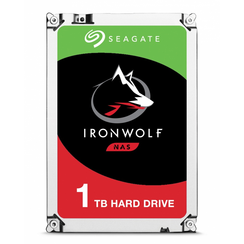 DD SEAGATE IRONWOLF NAS 1TB NUEVO 3.5" 5900RPM ST1000VN002 