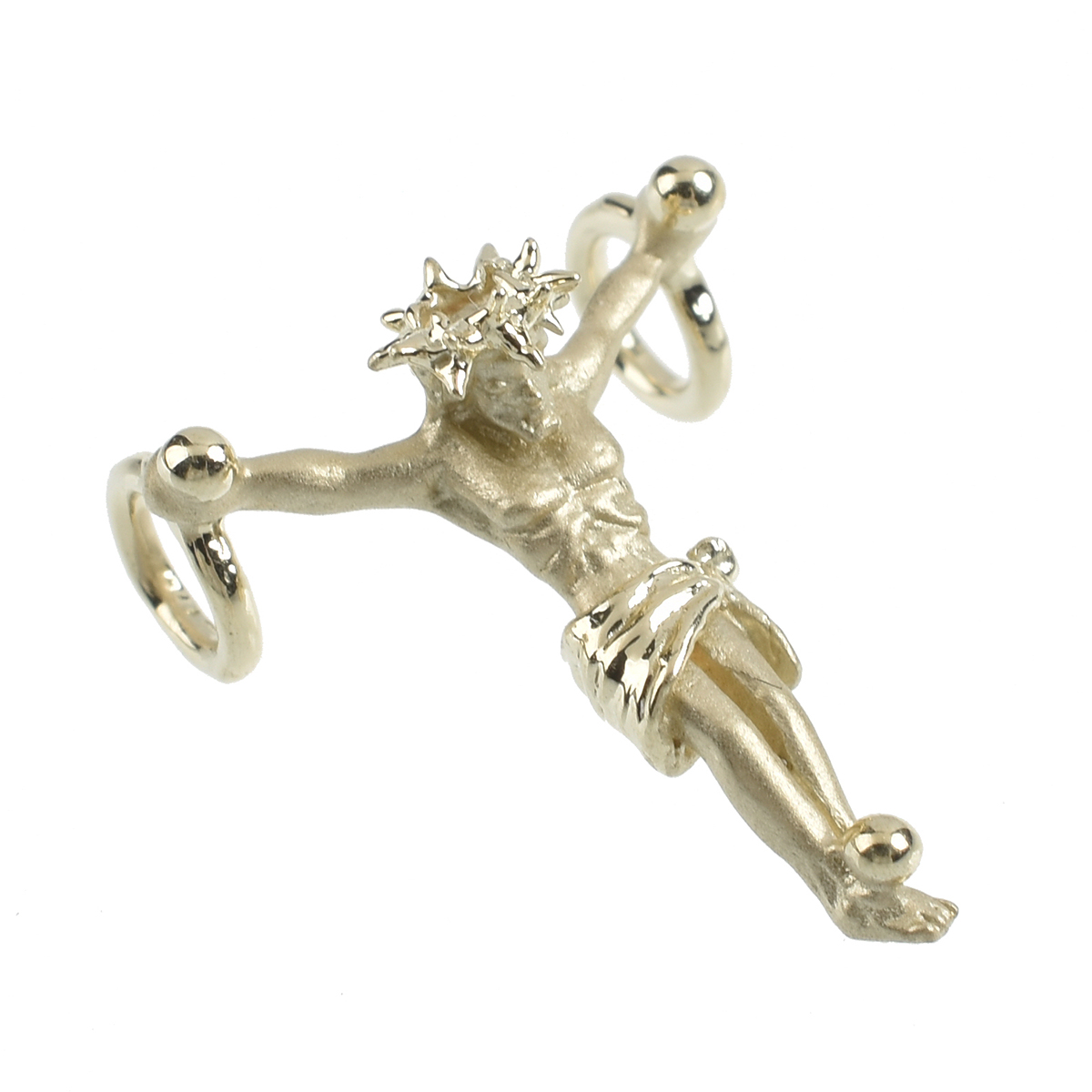 Dije Cristo Olimpico Mini Oro 14K