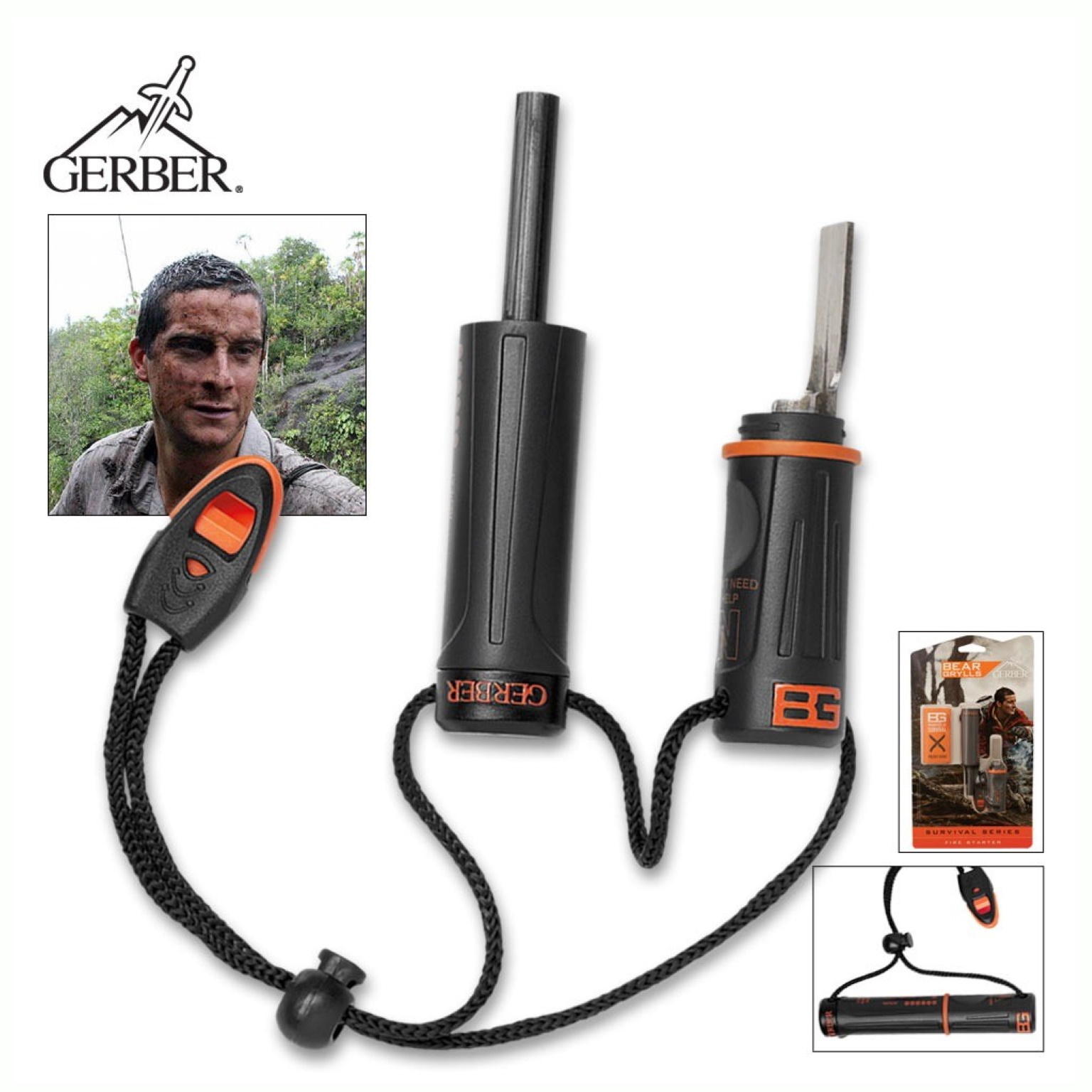 G0699 Gerber Bear Grylls Firesteel Iniciador De Fuego
