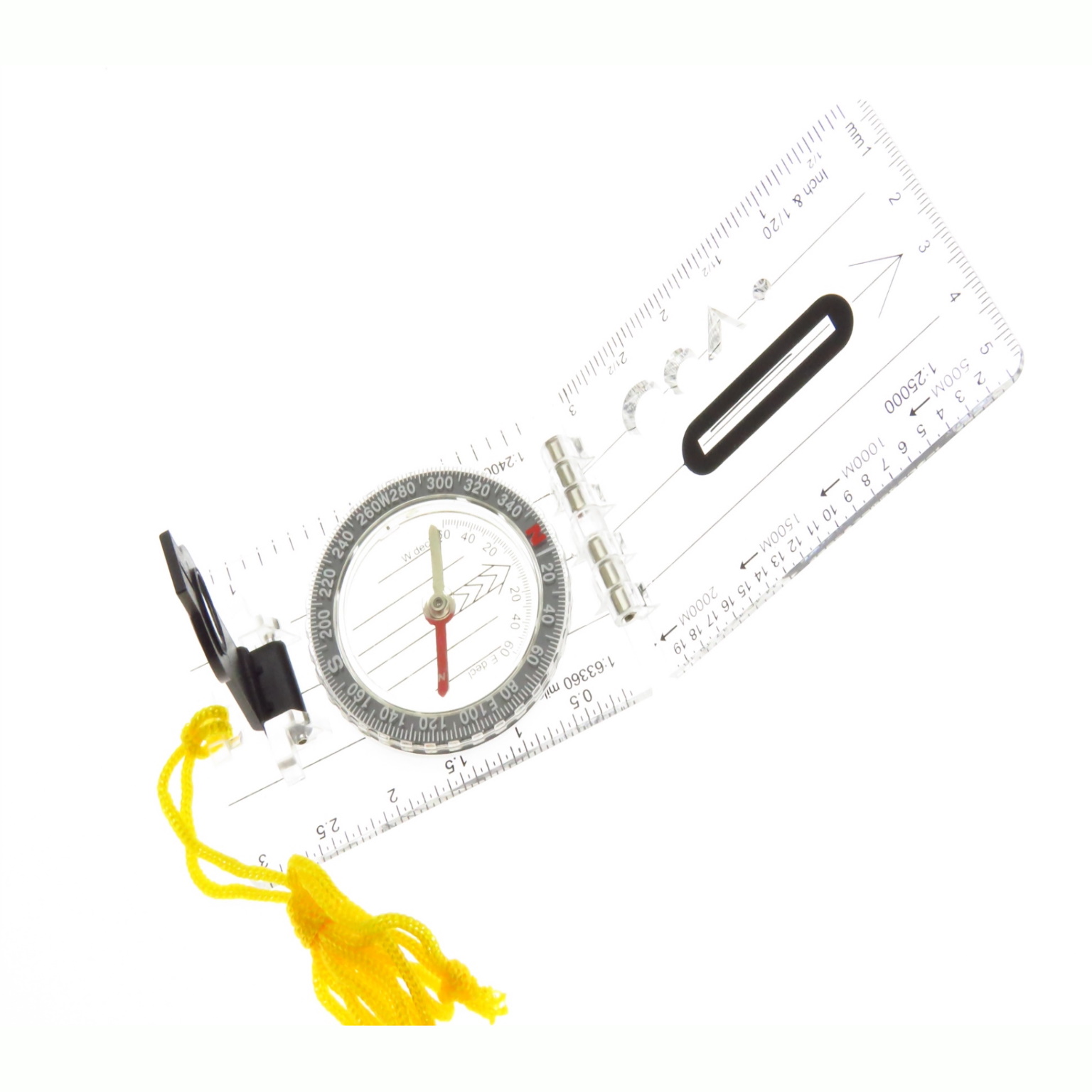 Exp52 Explorer Compas O Brujula Scout Con Mira Plegable