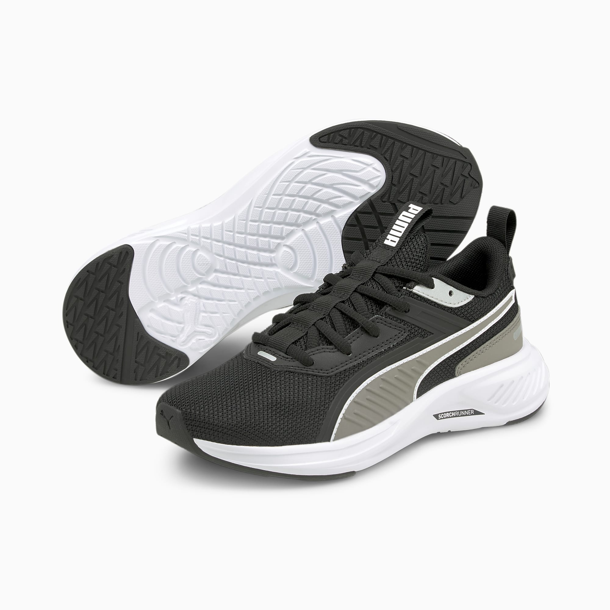 TENIS PUMA SCORCH RUNNER MESH HOMBRE-NEGRO/ 195461 01