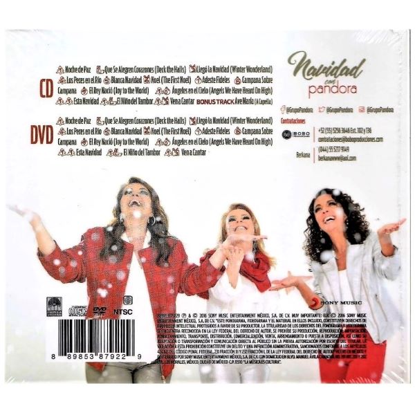 Navidad con Pandora (CD+DVD)