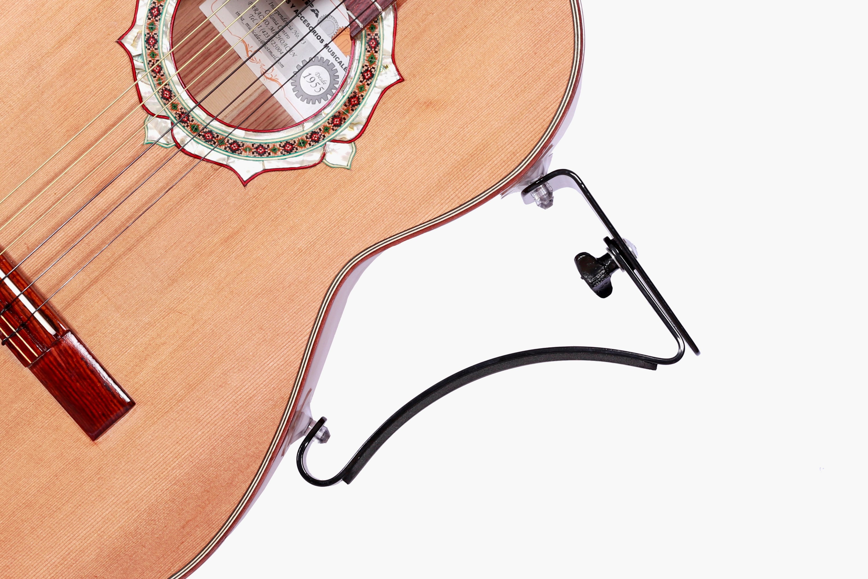 Prótesis para Guitarra Clásica, con Funda; Soporte Ergonómico.