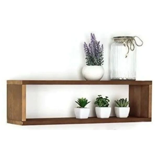 Repisa Rectangular Flotante de MDF Resistente - Kronos Muebles y Decoración 