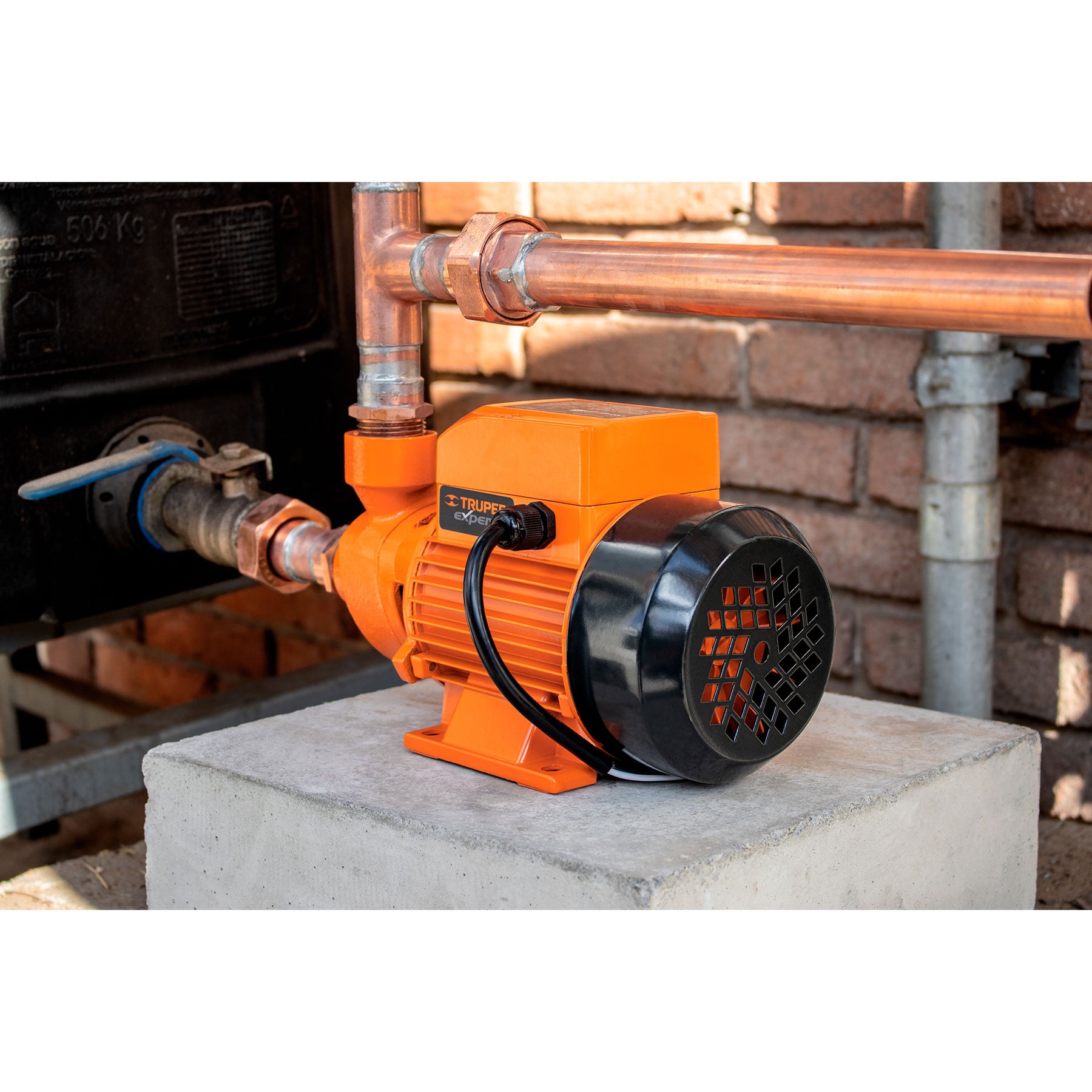 Bomba Eléctrica Periférica Para Agua 1/2 HP, 42 L/min, Altura Máxim 45 m