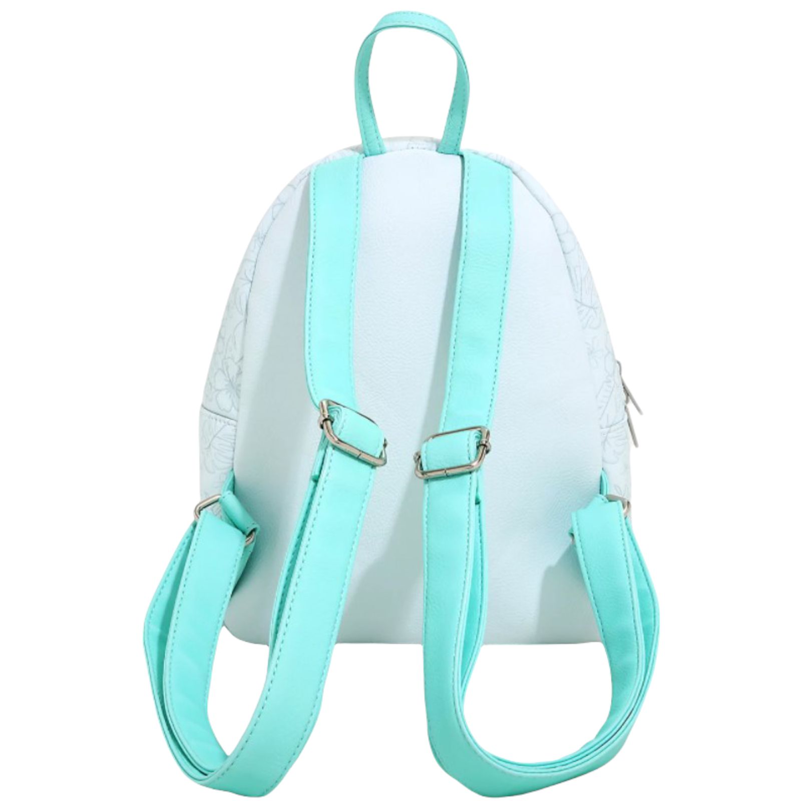 Stitch Loungefly  Bolsa Disney Mini Backpack Lilo & Stitch Hibiscus Sketch