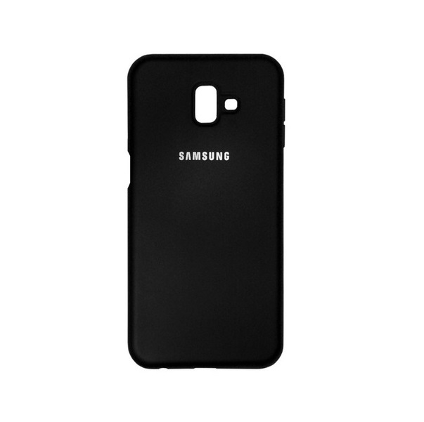 Case J6 Plus / J610 / J6 Prime Negro Logo Samsung Funda Protector