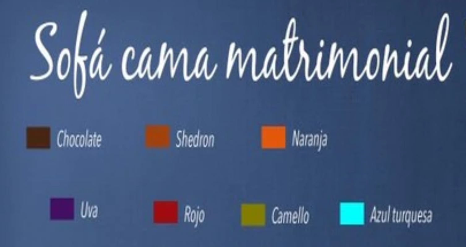 Sofá cama / Converticama Dublín Matrimonial ENTREGA VALIDA EN LA CIUDAD DE MÉXICO Y CIERTOS MUNICIPIOS 